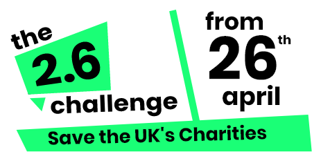 The 2.6 Challenge to help save UK charities