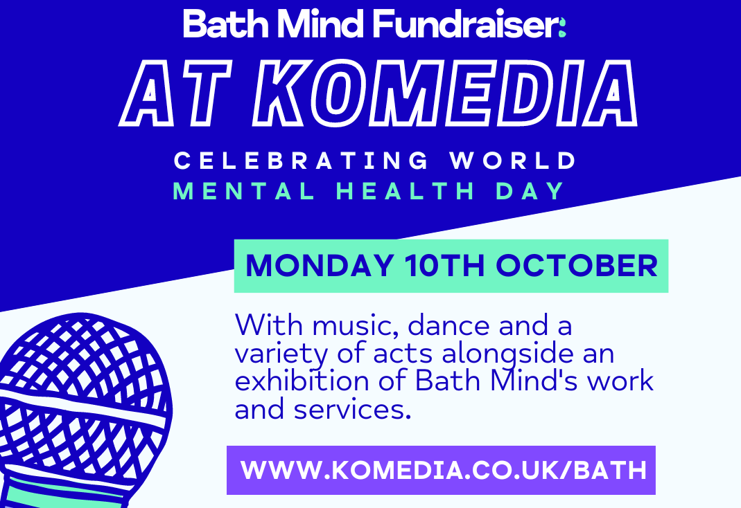 World Mental Health Day Event at Komedia!