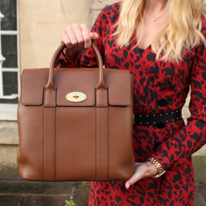 Holdall bag with animal motif | RvceShops Revival | Brown Mulberry  Bayswater Backpack
