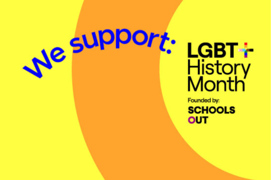 We support LGBT+ History Month