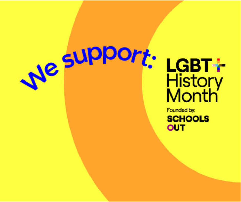We support LGBT+ History Month