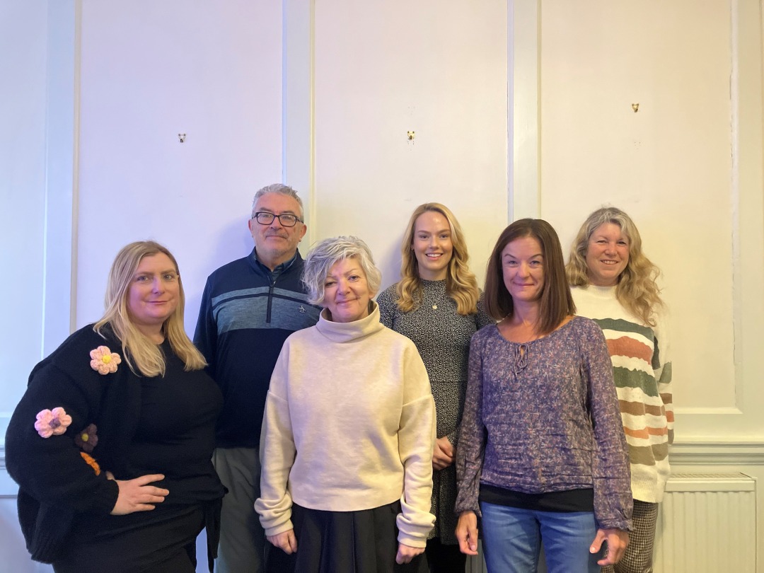 Bath Mind's senior leader team comprising five females and a male.