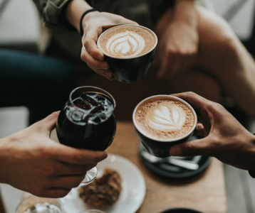 a coffee morning in aid of Bath Mind