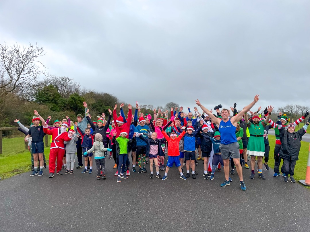 A group of runners at Bath Mind's mental elf event