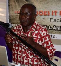 A portrait of Aykaaba Addai-Sebo