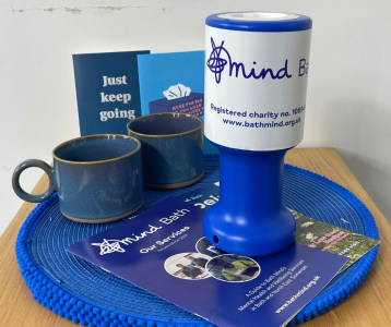 Bath Mind fundraising tin