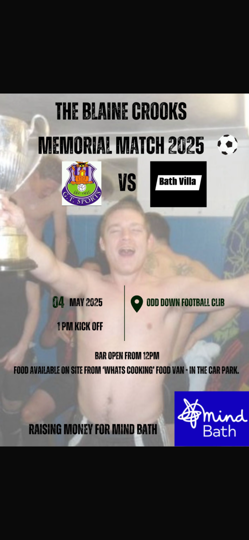 The Blaine Crooks Memorial Football Match 2025